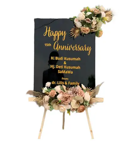 Papan Bunga Akrilik Nangkod