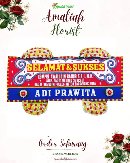 Papan Bunga Ucapan Selamat Nangkod